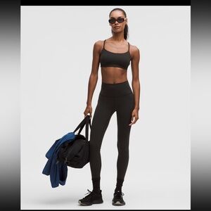 Wunder train black leggings with pockets 25”